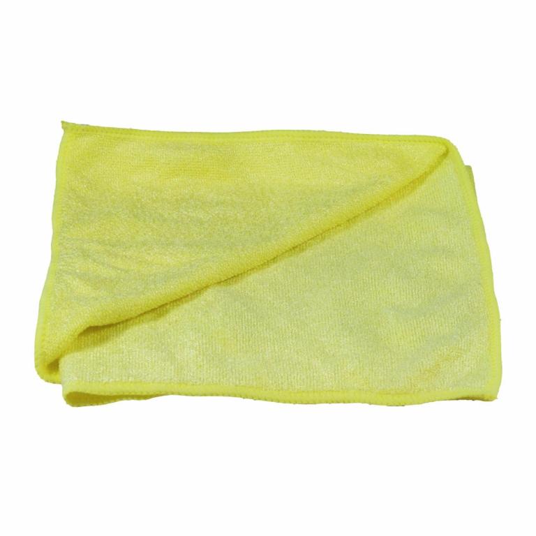 Image Mikrofasertuch Sensation/Professional, 40 x 40 cm, 300 g/m², Frotteestruktur | gelb formstabil, bei 95°C waschbar